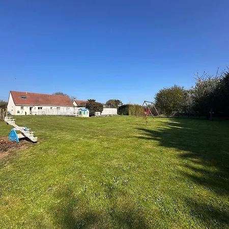 بيت للعطل Maison Avec Piscine Chauffee, Plages Du Debarquement Crouay