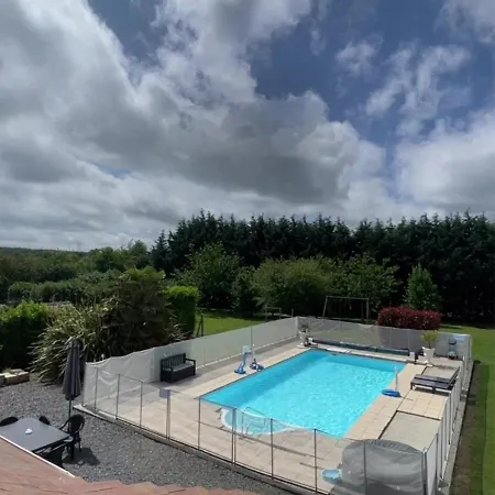 Maison Avec Piscine Chauffee, Plages Du Debarquement بيت للعطل